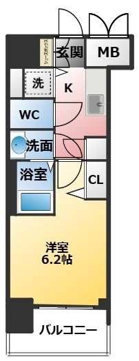 プレサンス鶴舞パーク&ステーションの間取り