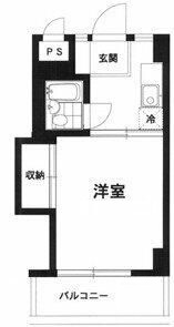 【間取り】 | パレスＥＢＳ | 間取りです。