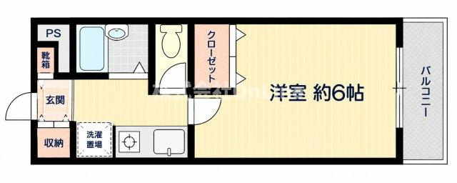 ミーテ大和の間取り