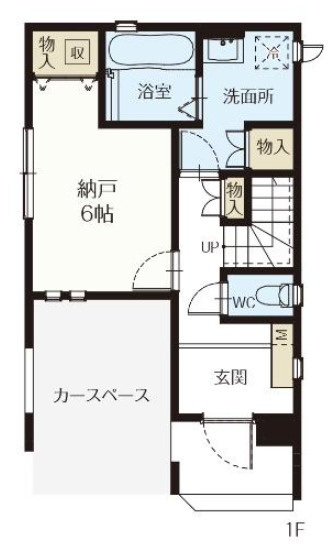 【仲介手数料無料】所沢くすのき台全３棟Ｃ号棟　所沢市の不動産なら西武ハウジングの間取り