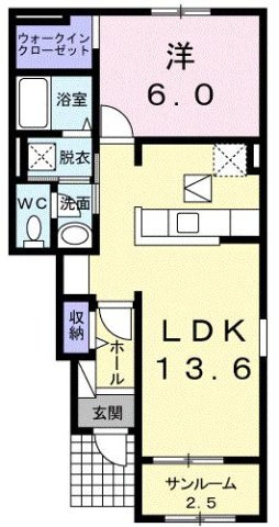 ハチマンの間取り