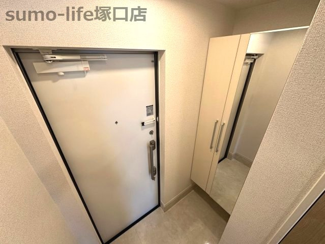 Rei稲野の玄関