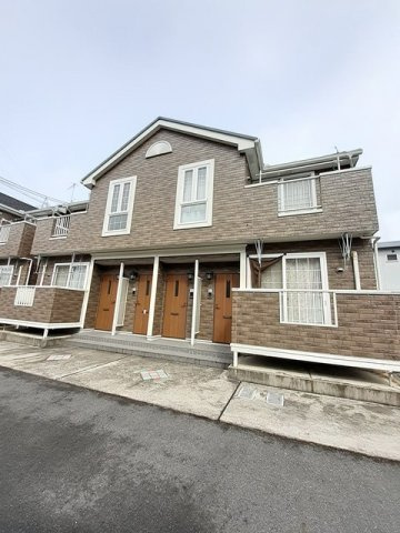 ベルアンジュＡの外観|落ち着いた雰囲気の外観です