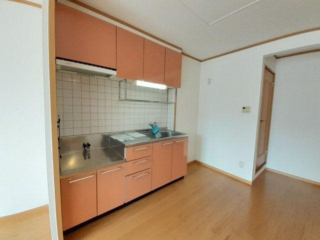 ベルアンジュＡのキッチン|きれいなキッチンです