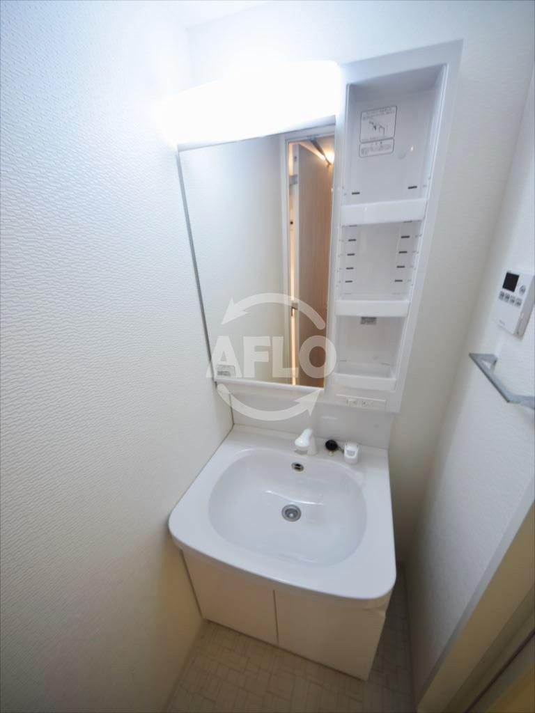 S-RESIDENCE南堀江の独立洗面台|S-RESIDENCE南堀江　独立洗面台