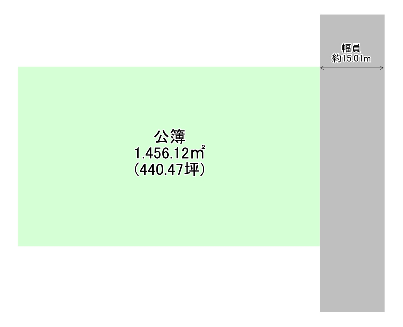 仙台市宮城野区中野4丁目の区画図