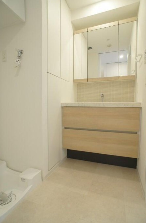 新宿区西早稲田３丁目の賃貸マンションの洗面所