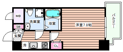 【間取り】 | セレニテ天六
