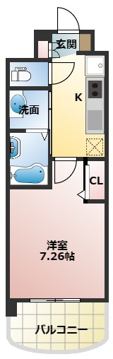 Luxe門真の間取り