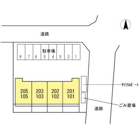 第５アヴェニューの区画図