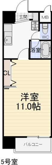 第２アイオーキャッスルの間取り