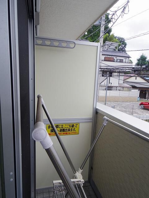 グラン横浜井土ヶ谷のバルコニー