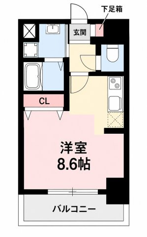 パルティール金山の間取り