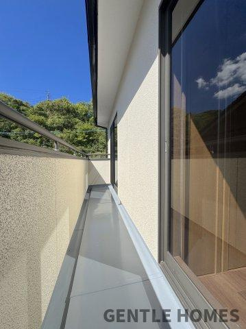 東区美和台5のバルコニー