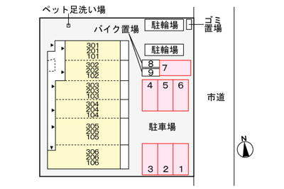 【区画図】 | フェリス コート