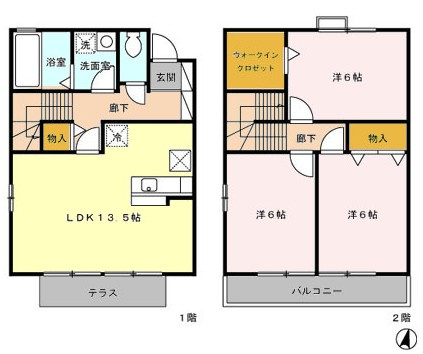 Reveur本一色 の間取り