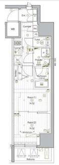 【間取り】 | PREMIUM　CUBU　G　後楽園 | ☆間取り☆