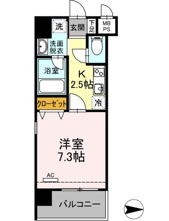 PRINCE54の間取り
