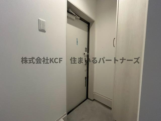 エクシア御井駅前の玄関|ゆったりとした玄関です