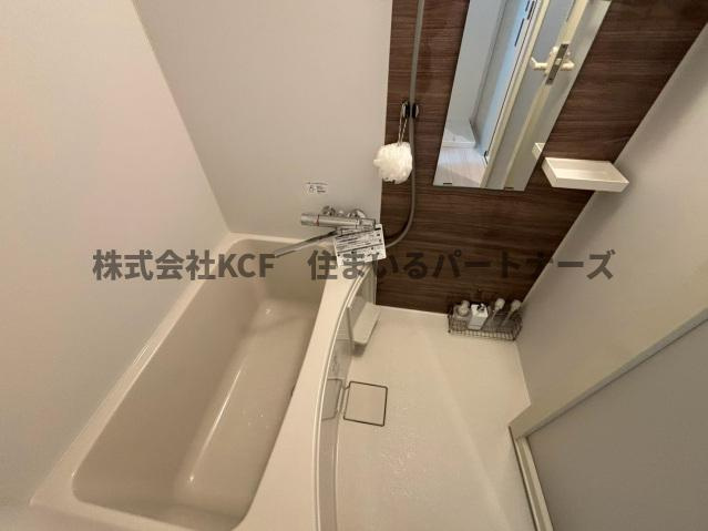 エクシア御井駅前の浴室|ゆったり過ごせるお風呂です
