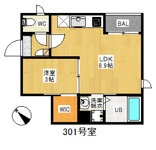 【間取り】 | REGALEST グランツェーレ呉服町　★プライスホームなら仲介手数料が割引価格です！★