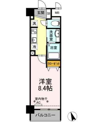 PLUM VILLAGEの間取り