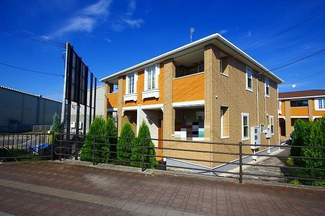 イリ―デ白川Ⅰの外観|落ち着いた雰囲気の外観です