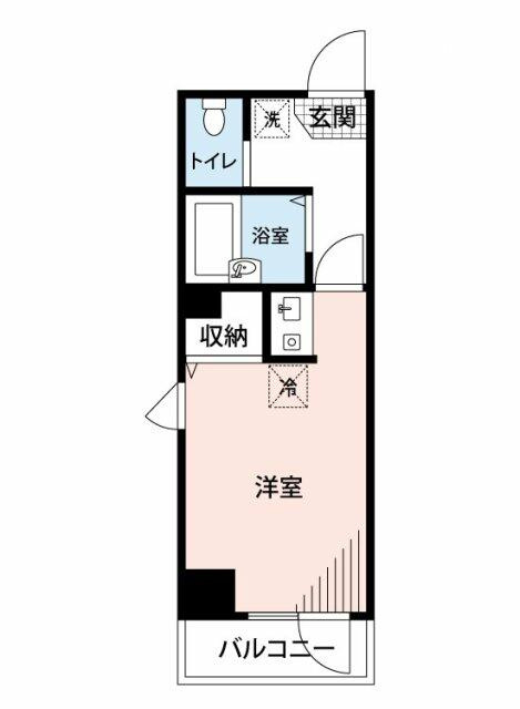 汐留フラッツの間取り