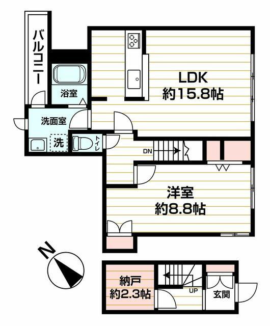 フラッツ南青山の間取り