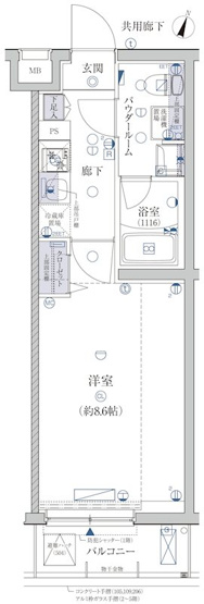 【間取り】 | ヴァローレ喜多見