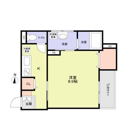 Ｍｉｒａｇｅ　武庫川の間取り