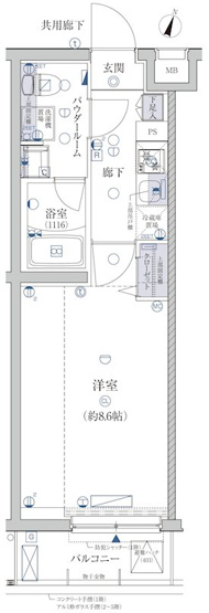 【間取り】 | ヴァローレ喜多見