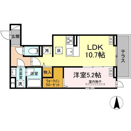 D-abanicoの間取り