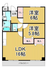 グリーンリッチ夙川2の間取り
