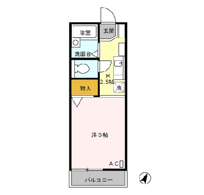 アネックス壱番館の間取り