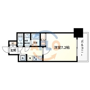 アドバンス大阪城ベレッツァの間取り|アドバンス大阪城ベレッツァ　間取り