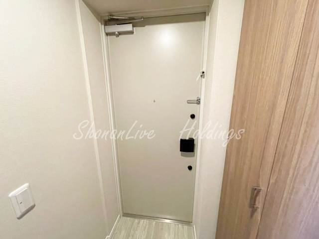 藤沢市藤沢の賃貸マンションの玄関|お履き物が多い方にもおすすめ♪
