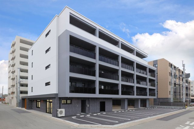 アスールビエント　板付小学校区の外観パース|アスールビエント