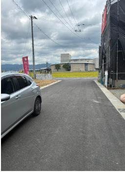 【前面道路含む現地写真】 | グラファーレ田原本町阪手4期全4棟2号棟