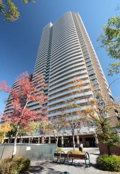 河田町ガーデン1の外観
