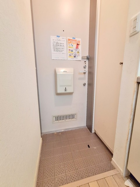 カルム・柏木の玄関