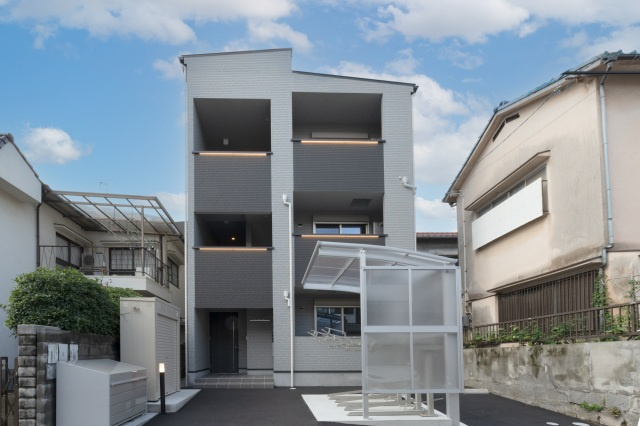 Lien翠の外観|3階建て・2023年築