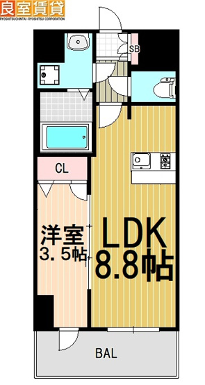 【間取り】 | ファステート東別院シュプール