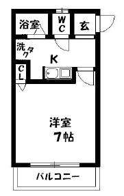 【間取り】 | クレアール千賀