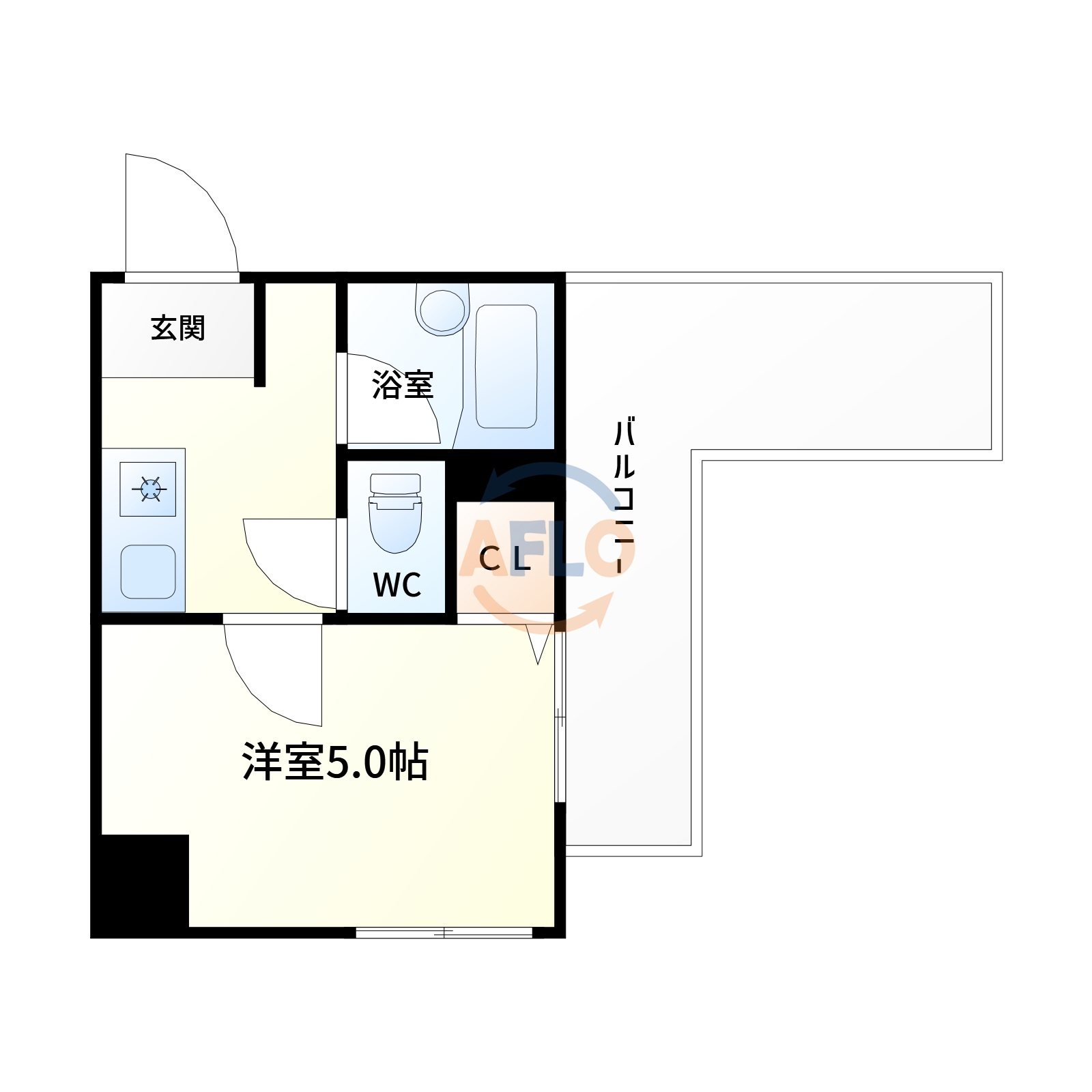 木川東エクセルハイツの間取り|木川東エクセルハイツ　間取り