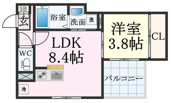 Le・Ciel 湊川公園(ルシエル湊川公園)