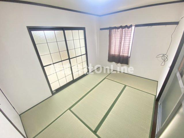 八尾市北木の本５丁目のアパートの寝室