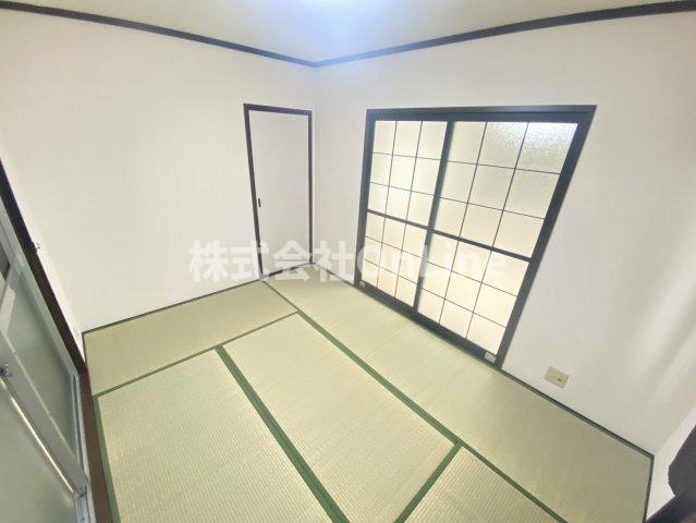 八尾市北木の本５丁目のアパートの寝室