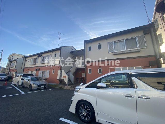 八尾市北木の本５丁目のアパートの外観