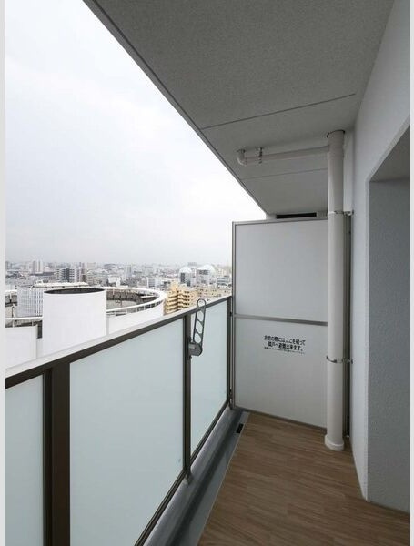 MAXIV東別院のバルコニー